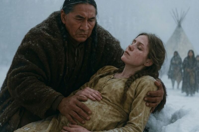 A Pregnant Outcast Left to Freeze in the Snow, Saved by a Lakota Chief Who Claimed Her as His Own