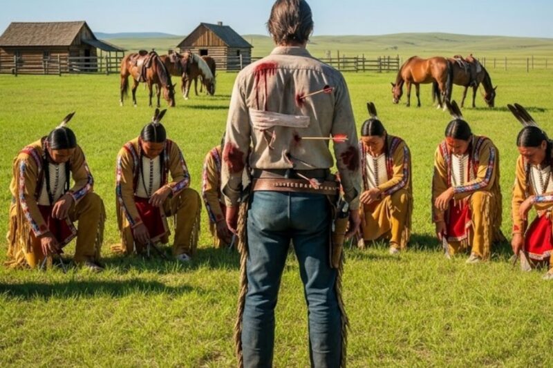 The Struggling Cowboy Took 3 Arrows to the Back Protecting the Chief’s Son—The Next Morning, his….