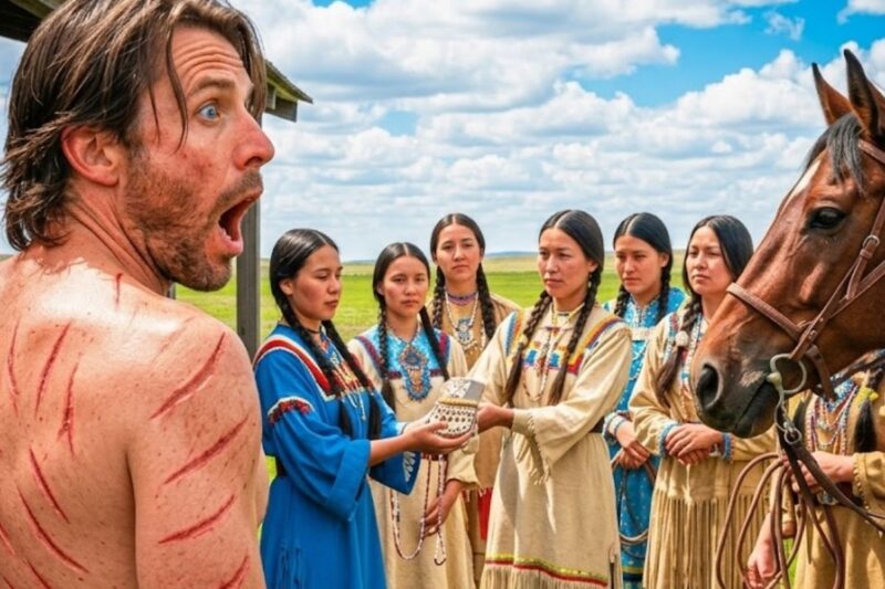 He Took 50 Lashes for a Native Woman – The Next Day, Her Family Came With a Shocking Proposal
