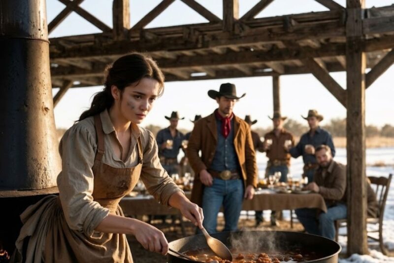 She Took a Job Cooking for Cowboys on a Ranch—Not Knowing One of Them Owned the Land They Stood On…