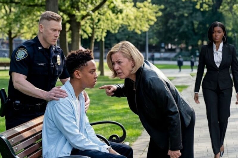 White Woman Calls Cops on Black Teen, Then Freezes When His Powerful Mother Arrives