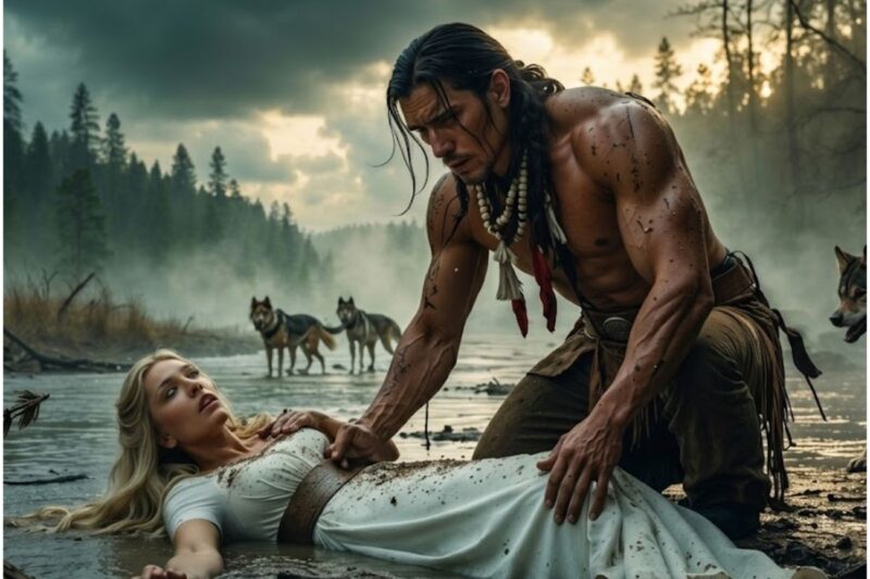 A Lonely Apache Saves a Young Woman in The River—Not Knowing What Awaited Her…