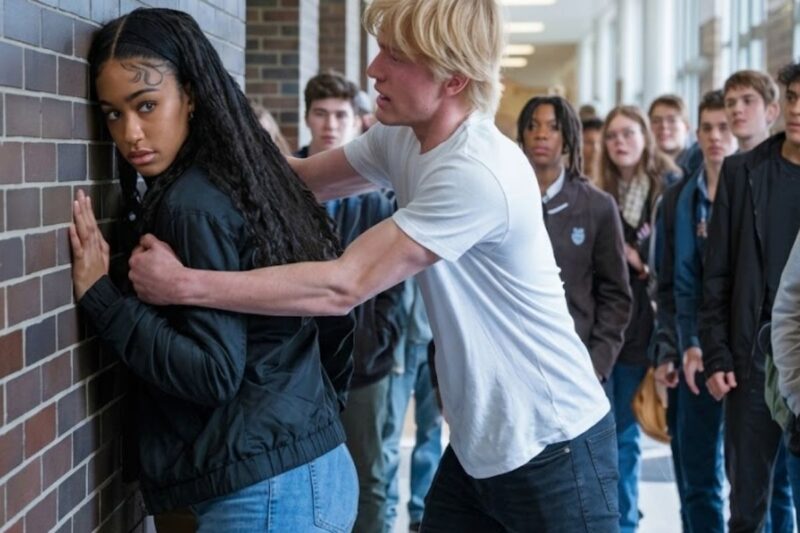 High School Bully Attacks Black Girl, Then Freezes When He Learns Who Her Father Is