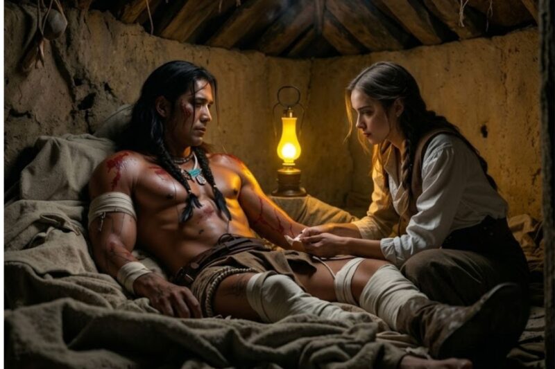 She Saved a Wounded Comanche From a Posse—The Next Day, His Warriors Surrounded Her House and…