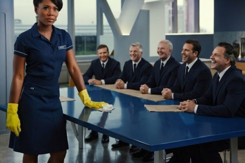 They Mocked the Cleaning Lady—Until She Fired the CEO Right in the Boardroom