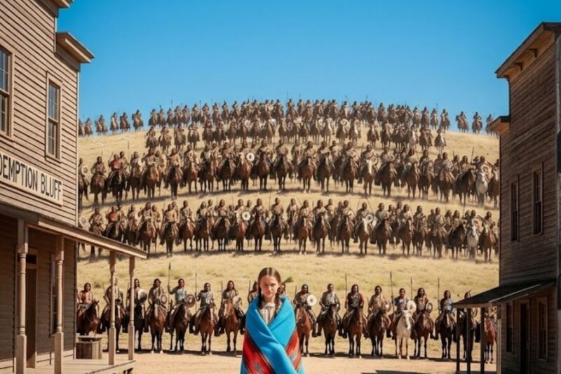 Orphan Girl Gave Her Only Doll to a Crying Native Child—The Next Day, 500 Warriors Arrived to…