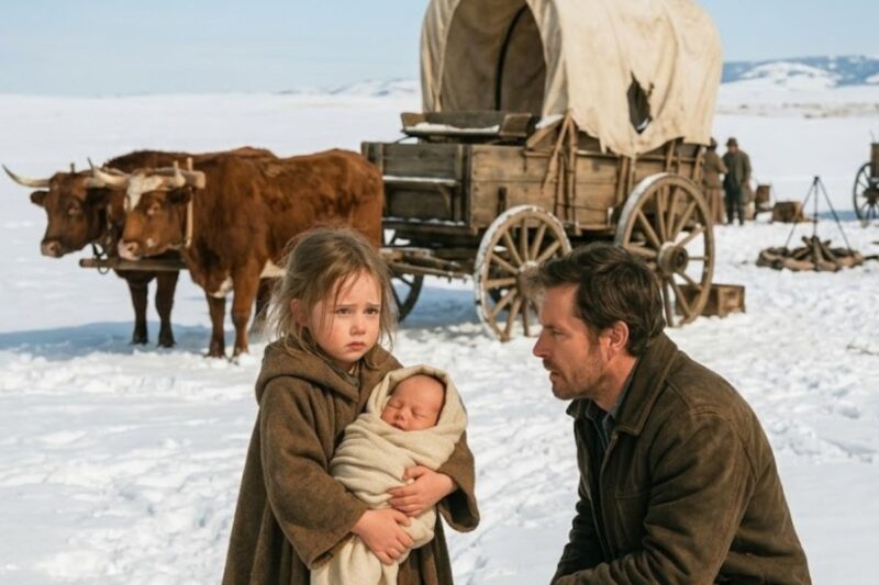 ‘Can You Help Me Find a Mama for My New Baby Sister?’, the Little Girl Asked the Lonely Rancher…