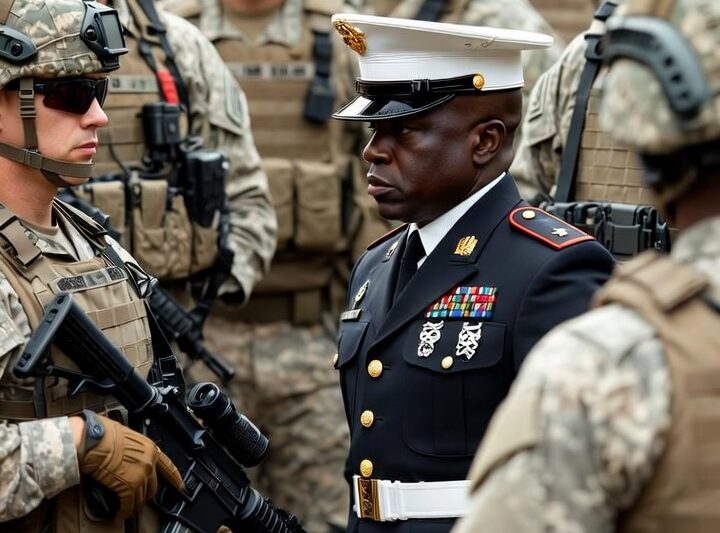 Guards Told Black Marine to Leave Graduation — 6 SEALs Made Them Regret It Instantly!