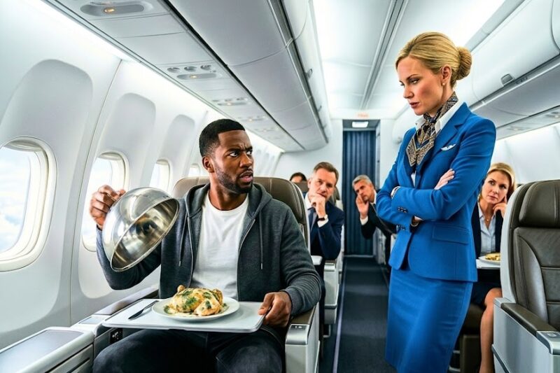 Black CEO Served Moldy Food — So He Fires The Racist Flight Attendant On Landing Instantly