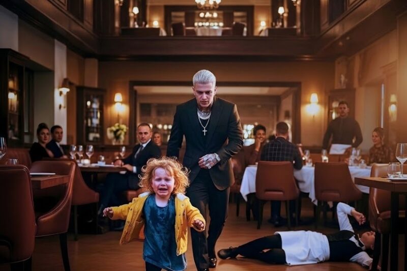 Waitress’s Little Girl Ran to Mafia Boss “They Beat My Mom” His Secret Skill Left Everyone Shocked