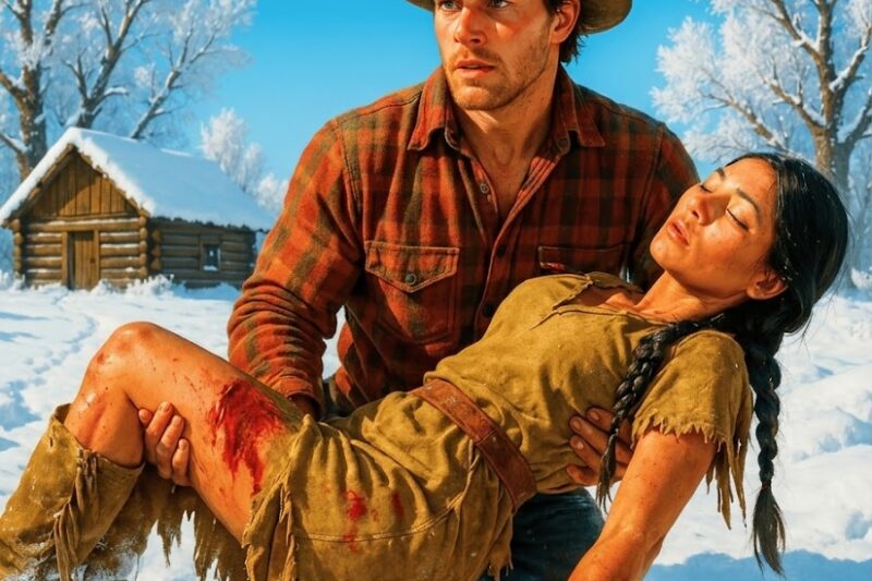 Struggling Single Dad Cowboy Finds Injured Native Woman After a Storm—Unaware She’ll Become The…