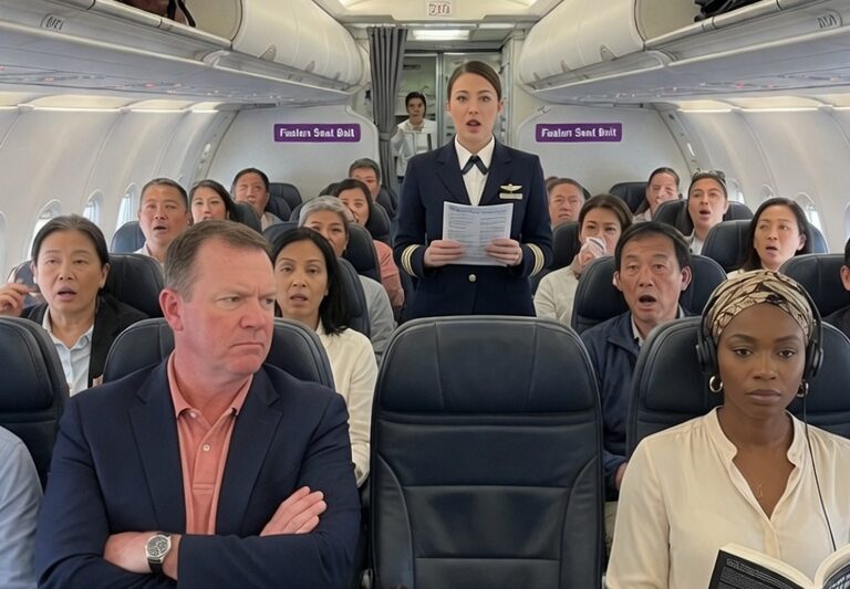 Worst Move Ever: Entitled Passenger Tries to Humiliate a Woman, Instantly Regrets the Captain’s Response.