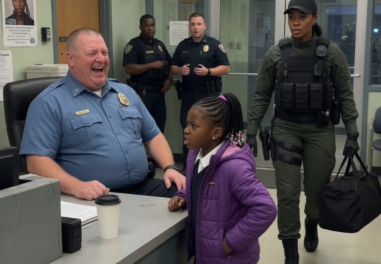 Cop Laughs at Black Girl for Saying Her Mom’s in Special Forces—Until She Walks Onto The Scene