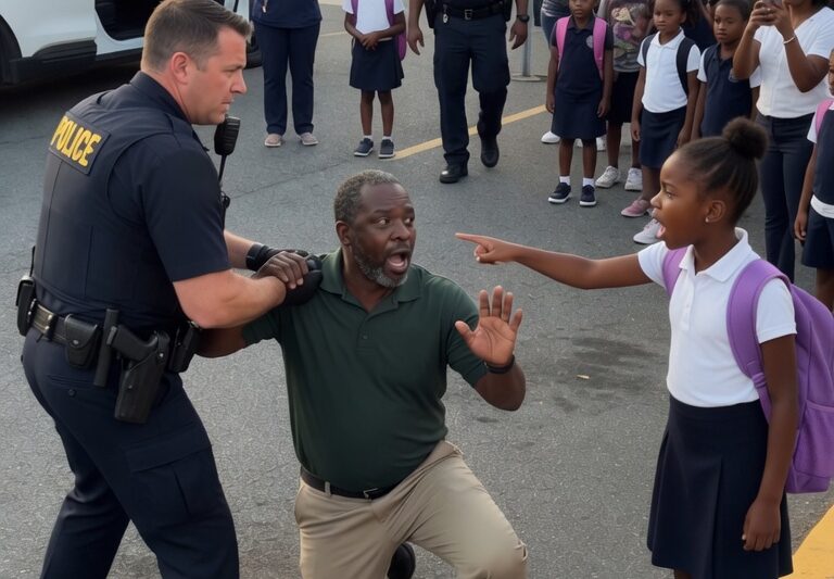 Police Pulled a Black Father Away From His Daughter—Then She Spoke One Sentence That Changed Everything