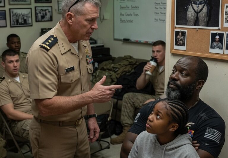A Navy Admiral jokes about his code name: he turns livid when he hears “Iron Ghost”