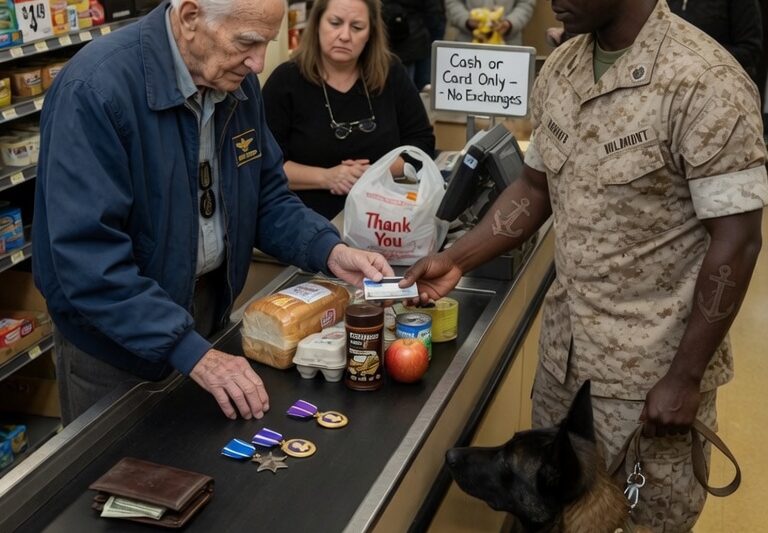 A 90-year-old Navy SEAL sells his medals to buy food: a Marine’s gesture and his K9 change everything