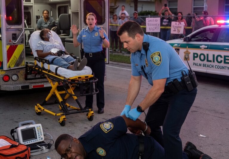 What Happens When a Power-Hungry Cop Arrests a Paramedic During an Emergency Call?