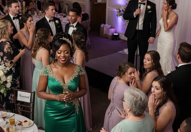 Humiliated and isolated at the wedding: the moment the groom called her name and chilled the guests to the bone