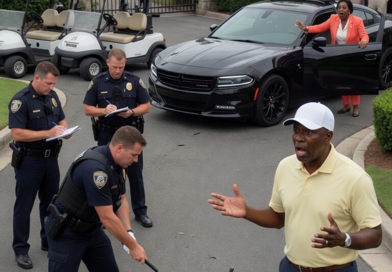 Arrogant Cop Destroys Black Man’s Property at a Country Club. Then, Karma Pulls Up