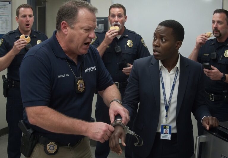 The mistake that destroyed a police station: he arrested a stranger for a cookie, unaware that he was a federal agent.