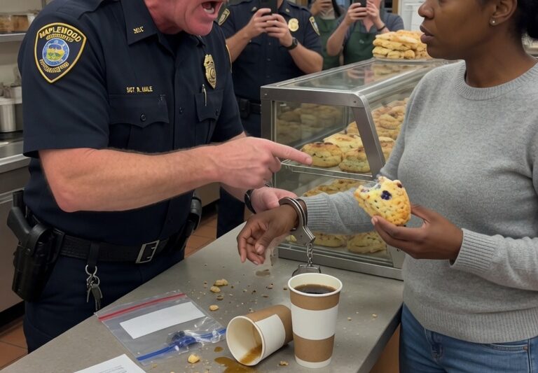 He Handcuffed an FBI Agent Over a Scone — The Recording Destroyed His Entire Department