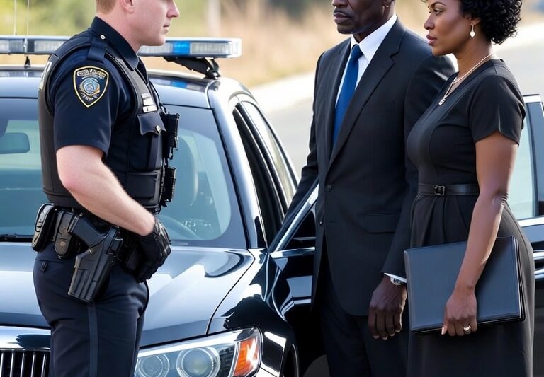 The Moment a Smug Traffic Stop Went Dead Silent as a Black Driver Handed Over an FBI Badge.