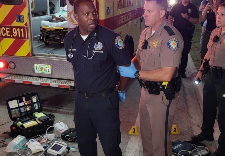 The $1M Mistake: Officer Jails Black Paramedic Mid-Emergency and Faces the Consequences.