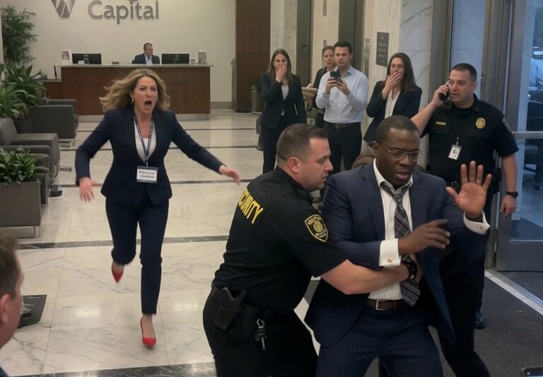 Humiliated and dragged towards the exit: the moment everything changed when the VP revealed this man’s secret identity