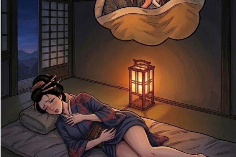 How Edo Widows Secretly Relieved Their Desires at Night | Hidden History of Old Japan
