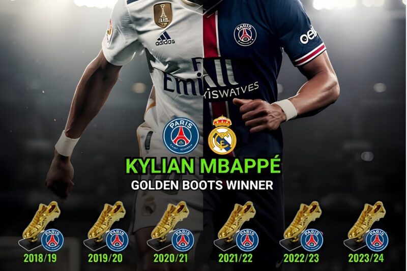 The Relentless Goal-Scoring Empire Of Kylian Mbappe: A Historic Eight-Season Streak Of Dominating The Golden Boot From Ligue 1 To La Liga