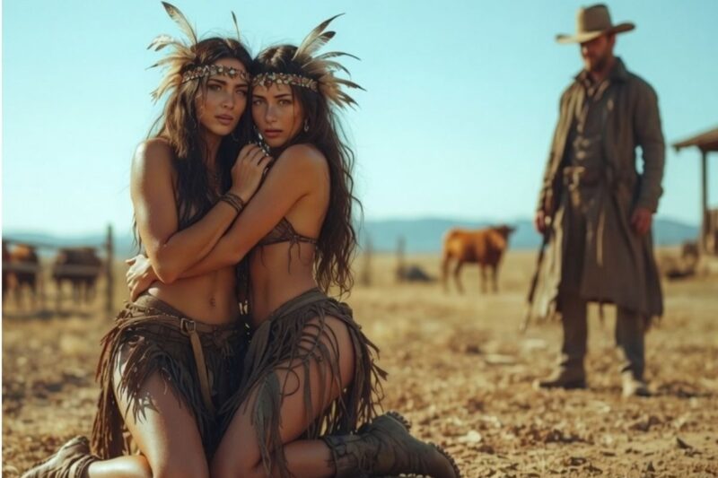 They Gave Me Apache Twin Sisters as Slaves as a reward — But I Didnt Use Them… I Let Them be Free