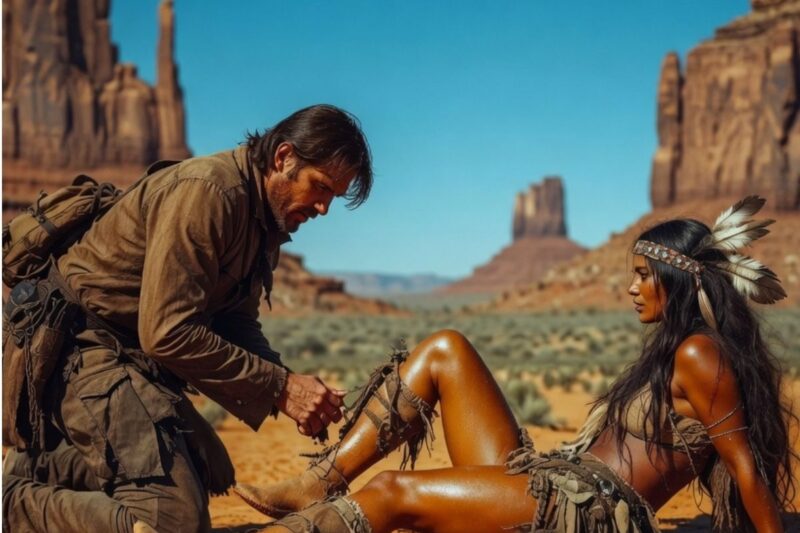 Her Tribe Left the Apache Warrior Woman for Dead After She Lost Her Legs — Only a Cowboy Helped Her!