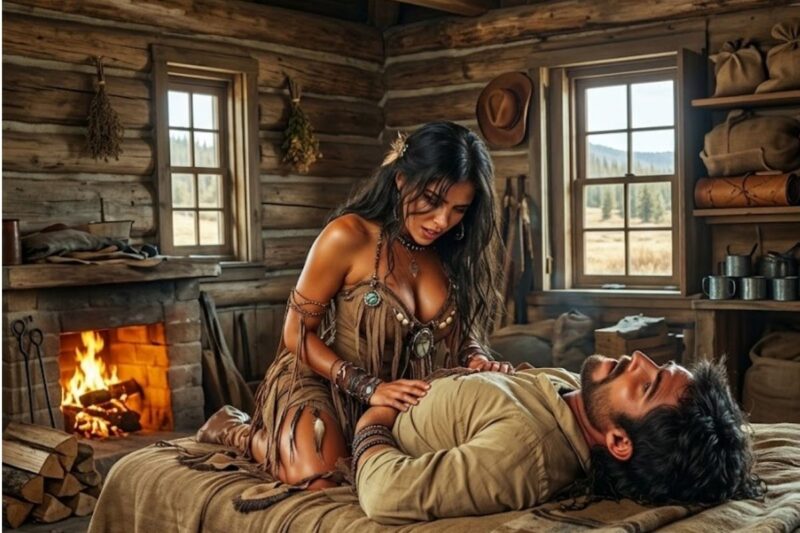 The Apache Woman I Rescued, Was On Top of Me When I Woke Up—Her Reason Left Me Speechless!