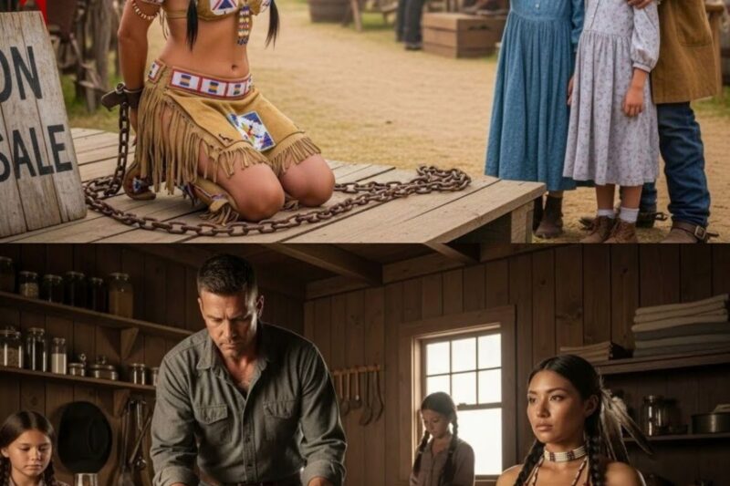 “Pick Anything You Want,” He Said—Until His Daughters Said, “We Want That Apache Woman as Our Mom!”