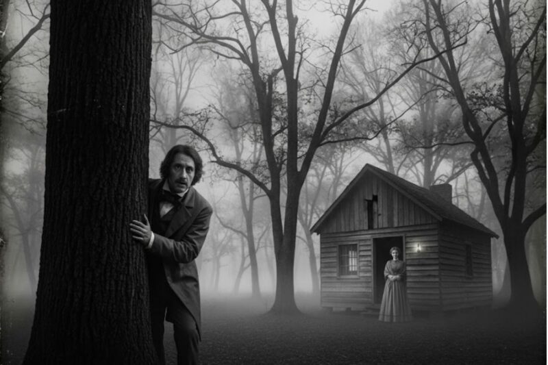 1845: He Followed His Wife at Midnight… The Cabin Secret Was Never Meant to Be Seen