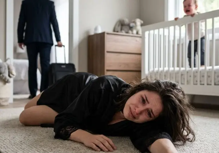 Eight days after giving birth, I was bl:eeding in the baby’s room while my husband zipped up his suitcase and said, “Stop ruining my birthday.” He
