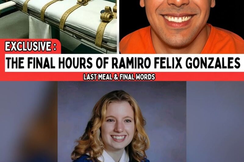 From Murderer to Kidney Donor: Ramiro Felix Gonzales’ Final Moments on Death Row (US)