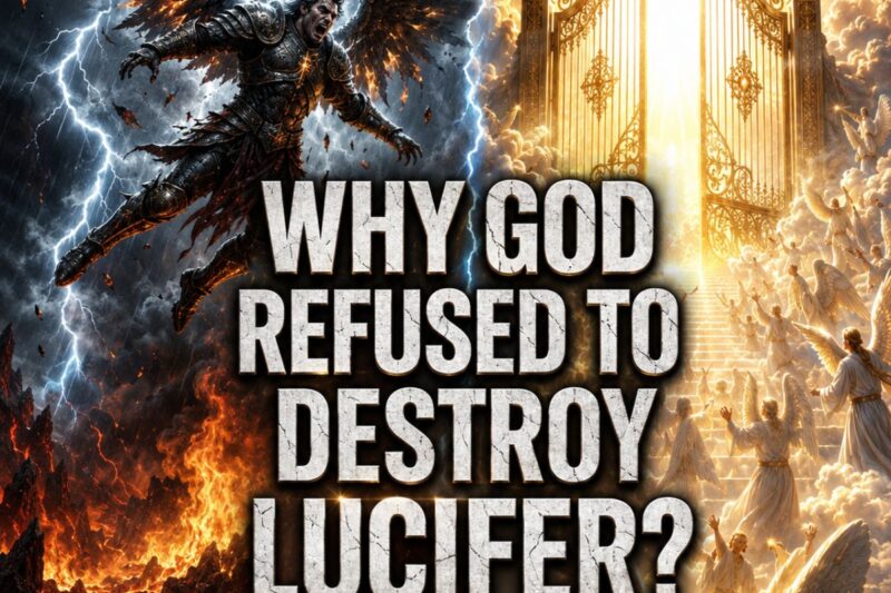 Why God Didn’t Destroy Lucifer When He Rebelled.
