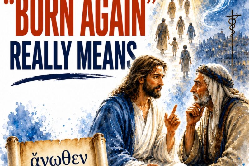 What Jesus Really Meant by “Born Again”
