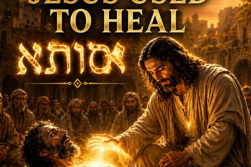 JESUS Spoke This Aramaic Word Before Every Healing