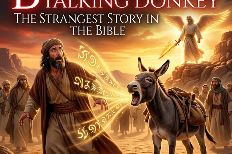 The Shocking Story of Balaam: A Talking Donkey That Spoke for GOD