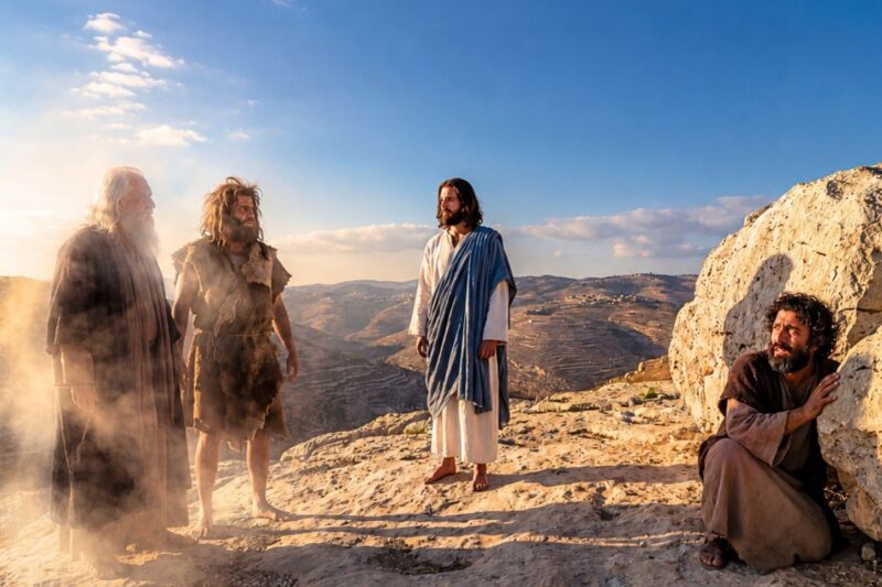 Why Did Elijah and Moses Appear Beside Jesus If the Bible Says No One Can Return?