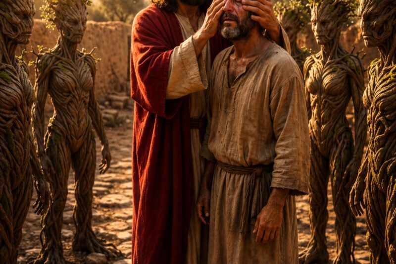 Why Did JESUS Heal a BLIND MAN and He Saw Trees Instead of People?
