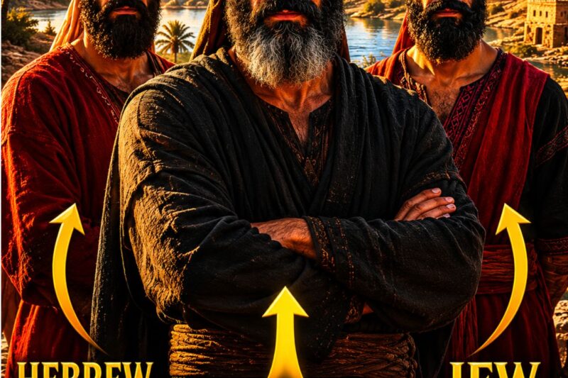 Why are Hebrews, Israelites, and Jews DIFFERENT?  The Hidden Truth in the Bible