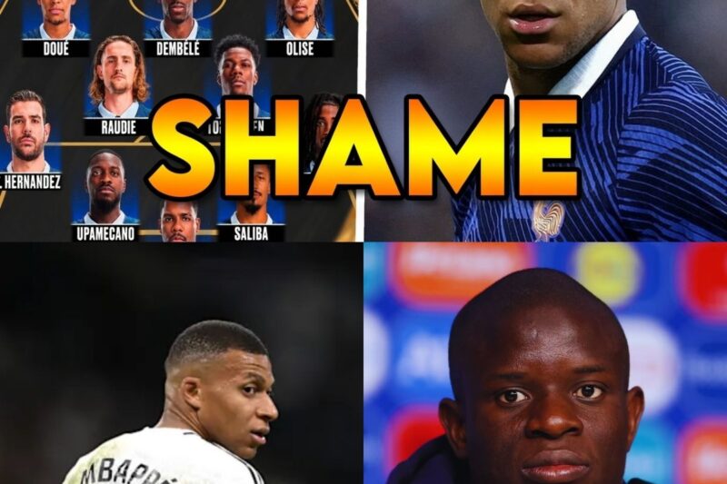 MBAPPÉ WILL DESTROY THE FRENCH NATIONAL TEAM AGAIN! THE FRENCH TEAM SACRIFICED for Mbappé