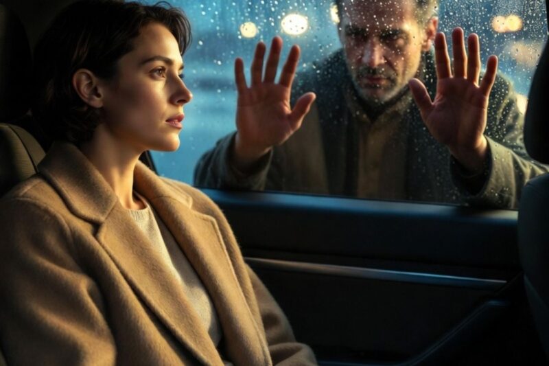“My ex-wife, the CEO, was sleeping in my car… until she whispered to me: ‘They found me’