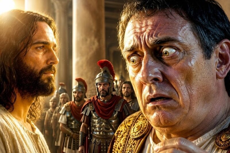 Pilate Was Terrified of Jesus — Here’s What They Never Told You