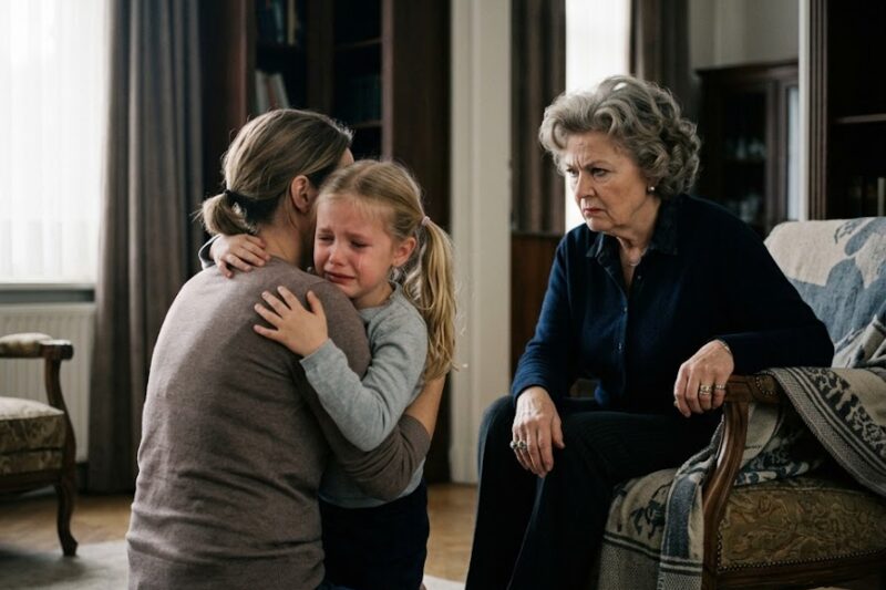 My mother-in-law told my 9-year-old, “If you don’t share, don’t call me Grandma.”