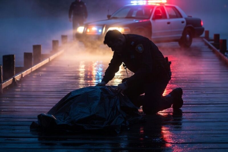 AT 3 A.M., MY WIFE THREW A BLACK BAG INTO THE LAKE — I CALLED 911, AND WHEN THE OPERATOR OPENED IT, THEY WHISPERED…