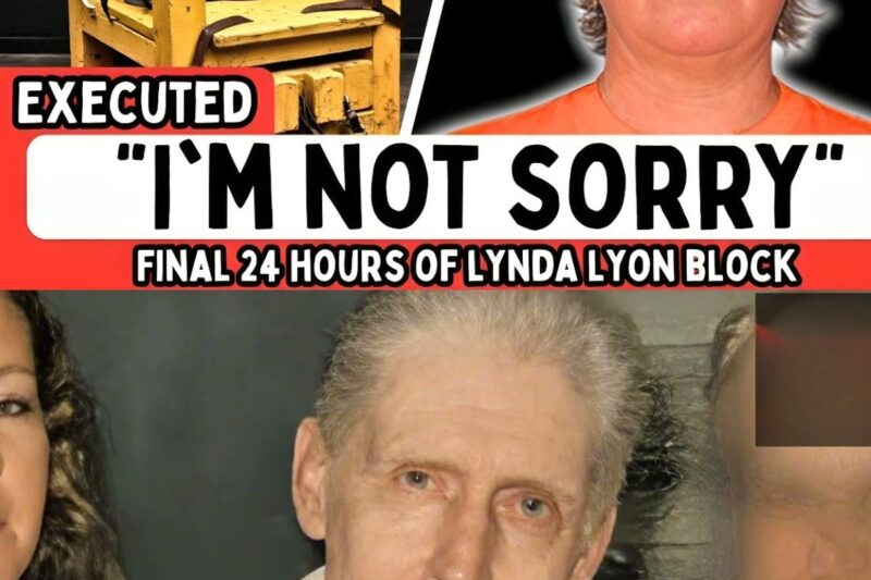“I DID THE RIGHT THING” — Lynda Lyon Block’s Final Words Before Execution | Alabama Death Row (US)